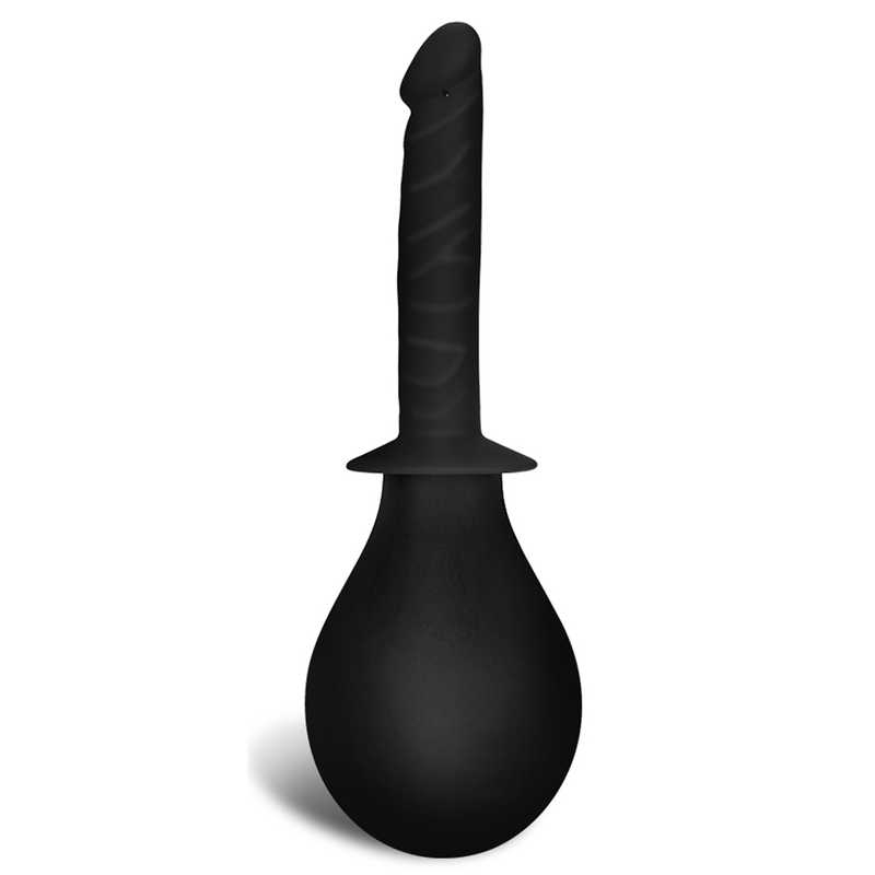 Анальный душ-фаллоимитатор "Lovetoy" черный 