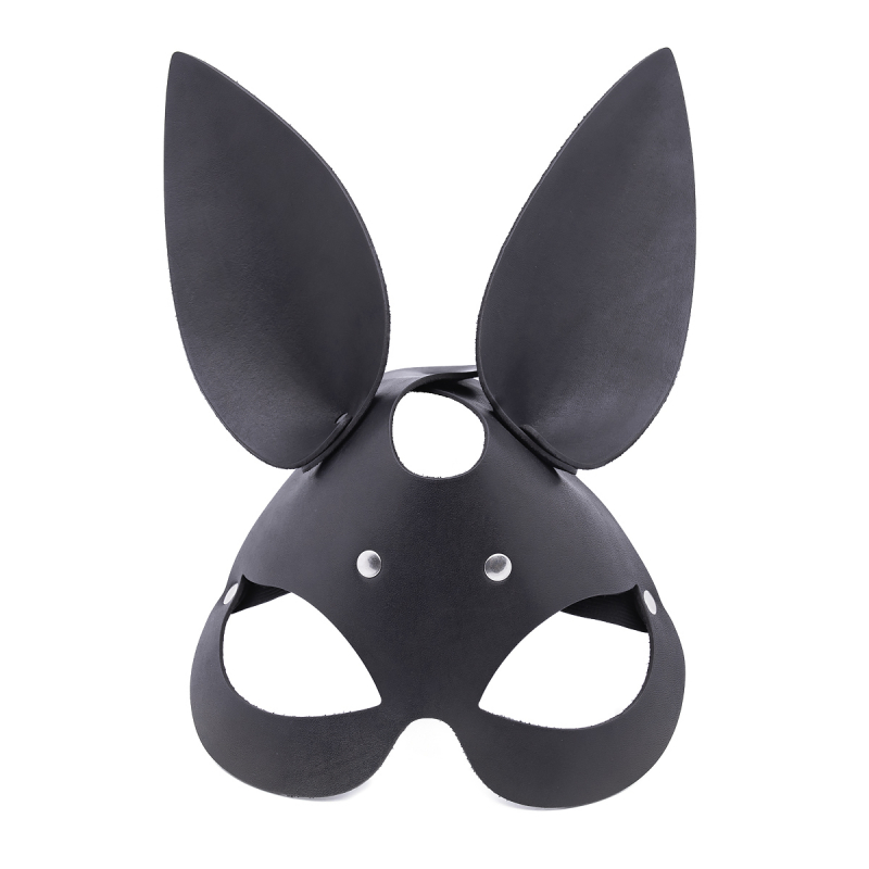 Маска зайки "Crazy Handmade" натуральная кожа 
